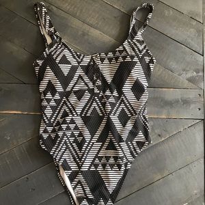 NWOT aerie Henley swimsuit